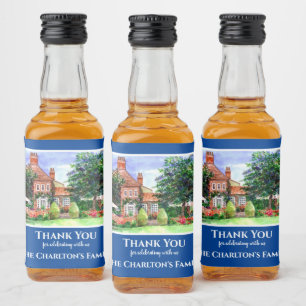 Étiquettes Pour Bouteilles De Liqueur Changement de maison Le Manoir York Angleterre Jar