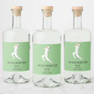 Étiquettes Pour Bouteilles De Liqueur Cricket