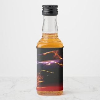 Étiquettes Pour Bouteilles De Liqueur danse de voiture violette