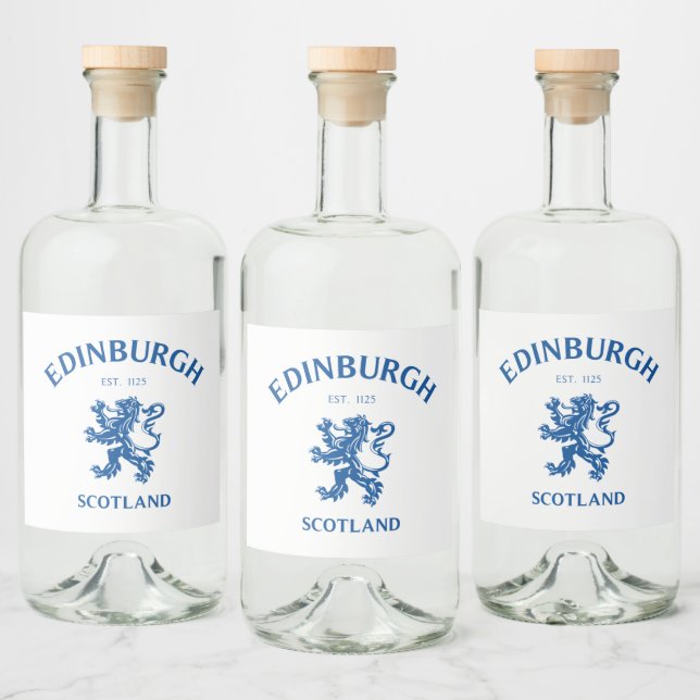 Étiquettes Pour Bouteilles De Liqueur EDIMBOURG Écosse (Bouteilles)