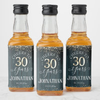 Elégant Gold 30th Birthday Scriptt