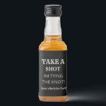 Étiquettes Pour Bouteilles De Liqueur Élégant Mariage de la partie de baccalauréat de Bl<br><div class="desc">Élégant Black Groom Mariage de la fête de célibataire Custom Liquor Bottle Étiquettes</div>