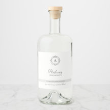 Élégant Monogramme Groomsman