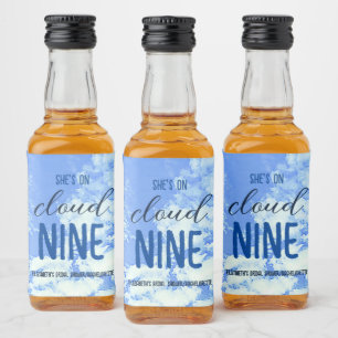 Étiquettes Pour Bouteilles De Liqueur Elle est au septième ciel ! Enterrement de vie de