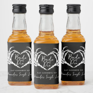 Étiquettes Pour Bouteilles De Liqueur Enterrement de vie de jeune fille Bride or Die Got