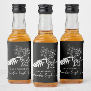 Étiquettes Pour Bouteilles De Liqueur Enterrement de vie de jeune fille Bride or Die Got