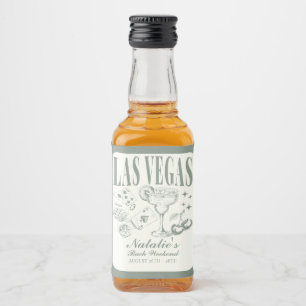Étiquettes Pour Bouteilles De Liqueur Enterrement de vie de jeune fille personnalisé à L