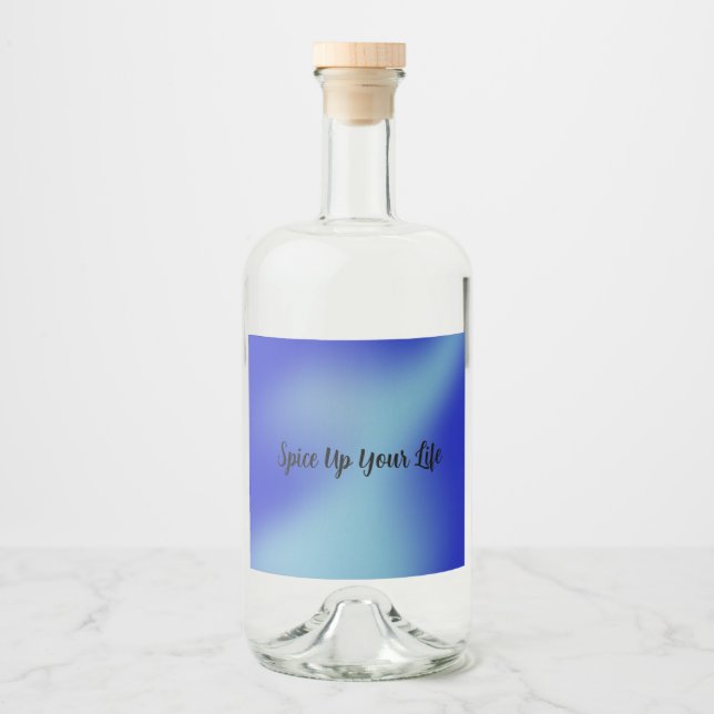 Étiquettes Pour Bouteilles De Liqueur Épinglez votre vie Ensemble de Étiquettes de nourr (Devant)