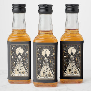 Étiquettes Pour Bouteilles De Liqueur Épouse mariage Tarot