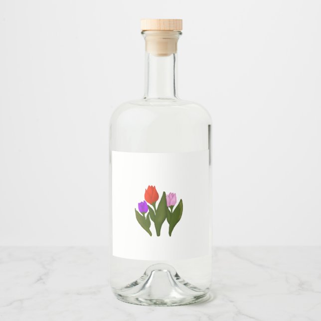 Étiquettes Pour Bouteilles De Liqueur Étiquettes de bière et de liqueur (Devant)