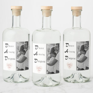 Étiquettes Pour Bouteilles De Liqueur Étiquettes de bouteilles de liquide personnalisées