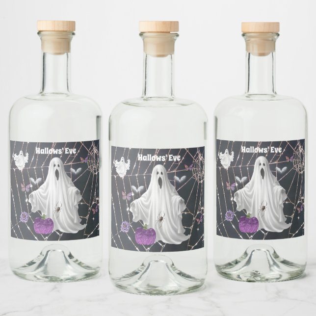 Étiquettes Pour Bouteilles De Liqueur Fantôme d'Eve Hallows (Bouteilles)