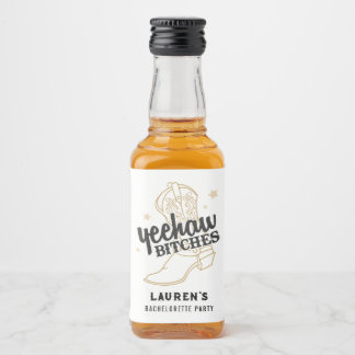 Étiquettes Pour Bouteilles De Liqueur Favori de bouteille miniature pour enterrement de 