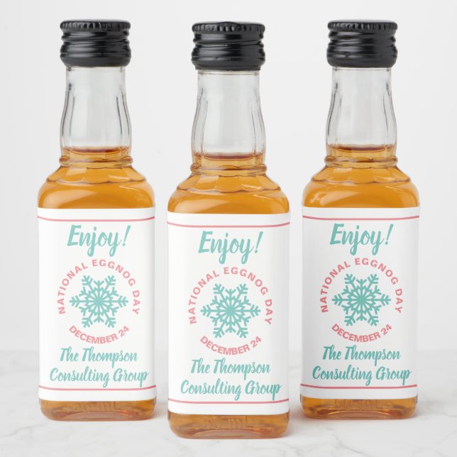 Étiquettes Pour Bouteilles De Liqueur Fête de la fête nationale de l'oignon 24 décembre (Bouteilles)