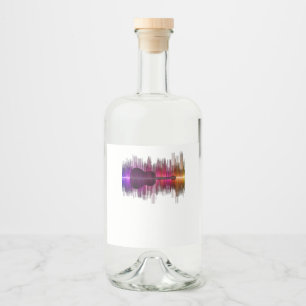 Étiquettes Pour Bouteilles De Liqueur Guitare Lover Cadeau de guitare acoustique
