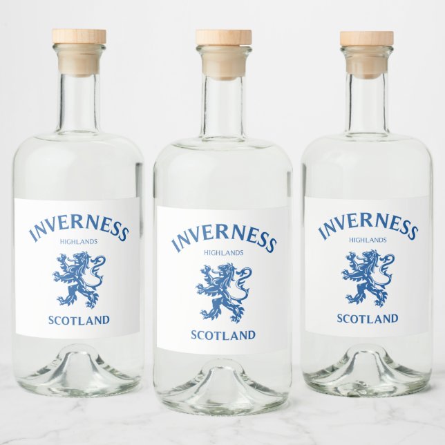 Étiquettes Pour Bouteilles De Liqueur INVERNESS Ecosse (Bouteilles)