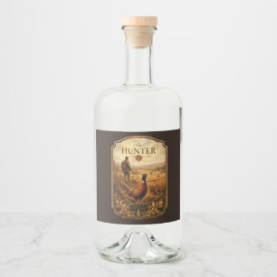 Étiquettes Pour Bouteilles De Liqueur Le Chasseur
