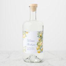 Limoncello fait maison Carreau méditerranéen Merci