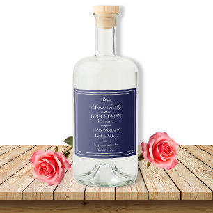 Étiquettes Pour Bouteilles De Liqueur Mariage moderne Serez-vous ma proposition Groomsma