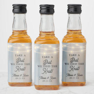 Étiquettes Pour Bouteilles De Liqueur Mariage Rustique Favor Prendre Une Tirée Nous Avon