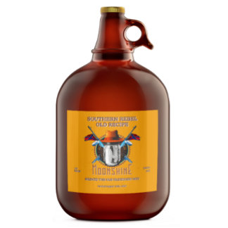 Étiquettes Pour Bouteilles De Liqueur Personnaliser Sud Rebel Vintage Moonshine