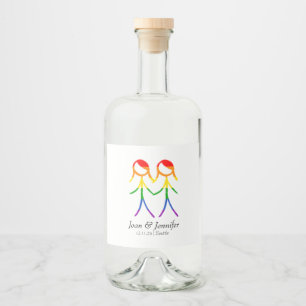Étiquettes Pour Bouteilles De Liqueur Potion d'amour no 2