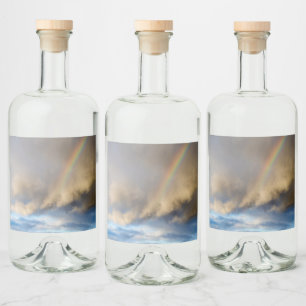 Étiquettes Pour Bouteilles De Liqueur rébellion arc-en-ciel