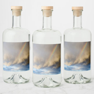 Étiquettes Pour Bouteilles De Liqueur rébellion arc-en-ciel