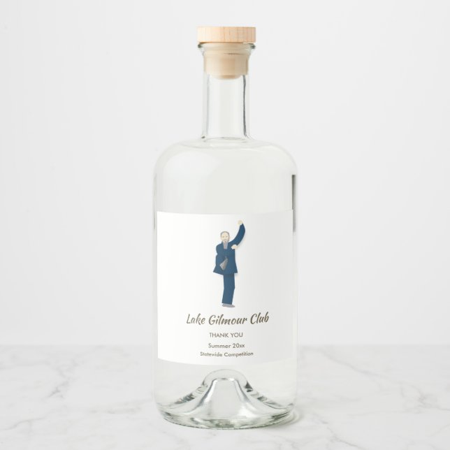Étiquettes Pour Bouteilles De Liqueur Tai Chi (Devant)