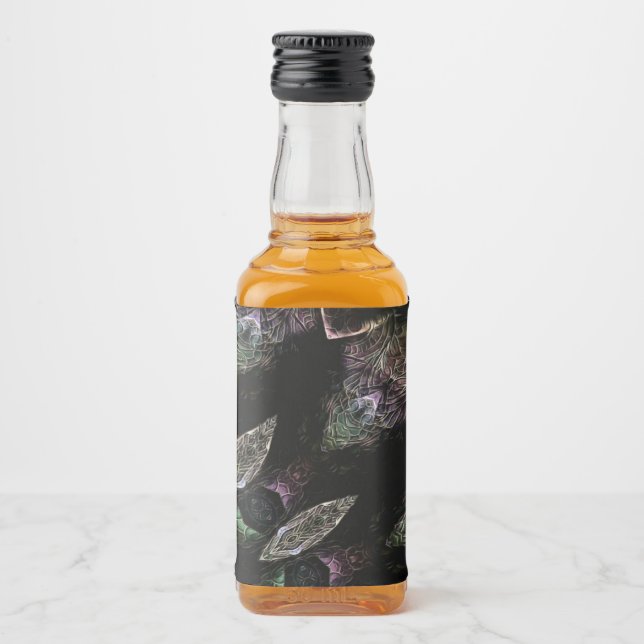 Étiquettes Pour Bouteilles De Liqueur Theo  (Devant)