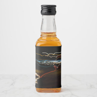 Étiquettes Pour Bouteilles De Liqueur tireur noir