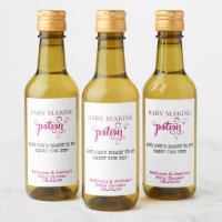 Baby shower Faveur bébé faire potion rose Mini