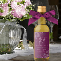 Cassis magenta Mariage Lacy Silver Merci Mini