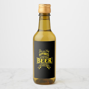 Étiquettes Pour Bouteilles De Vin Citation de bière amusante