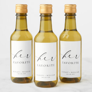 Étiquettes Pour Bouteilles De Vin Ellesmere Sa Faveur Préférée