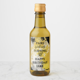 Étiquettes Pour Bouteilles De Vin Ensemble d'étiquettes pour aliments et boissons