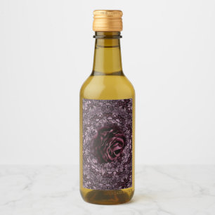 Étiquettes Pour Bouteilles De Vin Mandala de rose