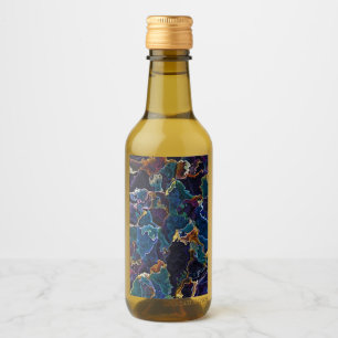 Étiquettes Pour Bouteilles De Vin Marche à huile