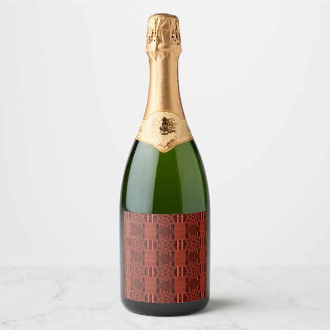 ÉTIQUETTES POUR BOUTEILLES DE VIN MOUSSEUX 1 (Devant)