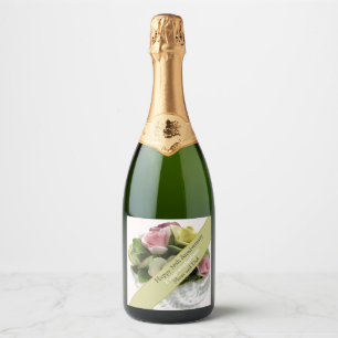 Étiquettes Pour Bouteilles De Vin Mousseux 36e anniversaire Mariage de la chine osseuse modif