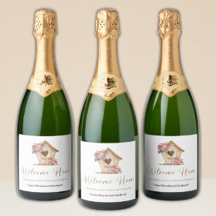 Étiquettes Pour Bouteilles De Vin Mousseux Accueil Accueil Réalisateur Personnalisé