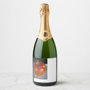 Étiquettes Pour Bouteilles De Vin Mousseux Apple Solo