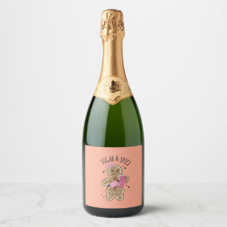 Étiquettes Pour Bouteilles De Vin Mousseux Assiettes en pain d'épices pour filles mignonnes