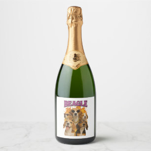 Étiquettes Pour Bouteilles De Vin Mousseux Beagle
