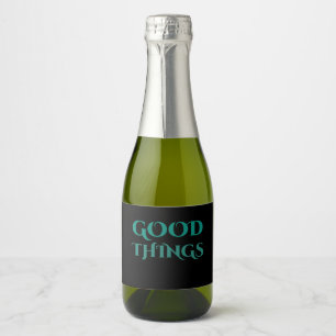 Étiquettes Pour Bouteilles De Vin Mousseux Bonnes choses