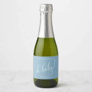 Étiquettes Pour Bouteilles De Vin Mousseux Cadeaux de Remise de Cadeaux de Mariée Minimaliste