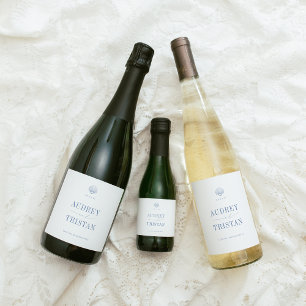 Étiquettes Pour Bouteilles De Vin Mousseux CAPE COD Mariage côtier