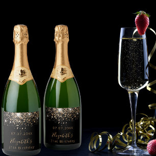 Étiquettes Pour Bouteilles De Vin Mousseux Castor