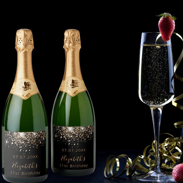 Étiquettes Pour Bouteilles De Vin Mousseux Castor (Créateur téléchargé)