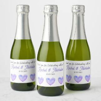 Étiquettes Pour Bouteilles De Vin Mousseux Champagne mini bottles favors personalized